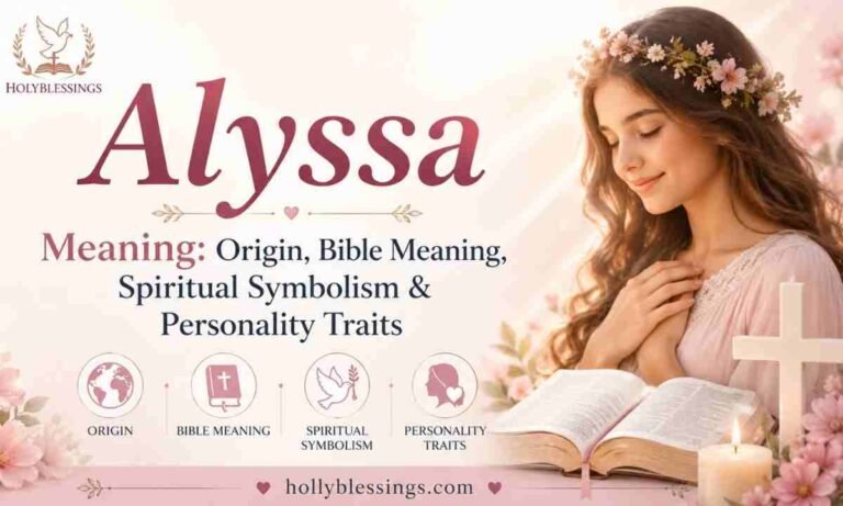 Alyssa Meaning