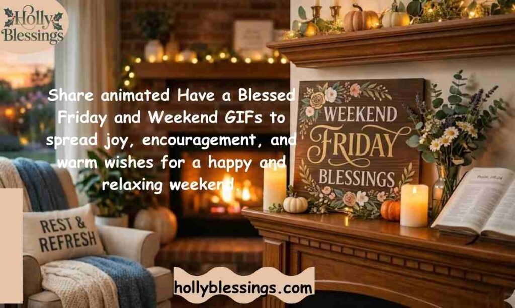 Animated Have a Blessed Friday and Weekend GIFs