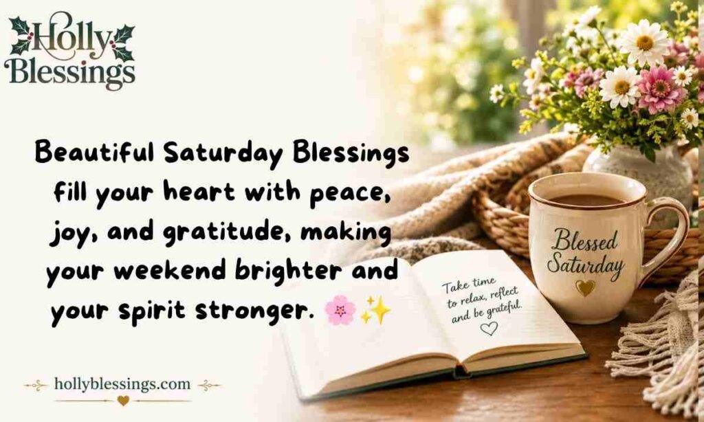 Beautiful Saturday Blessings