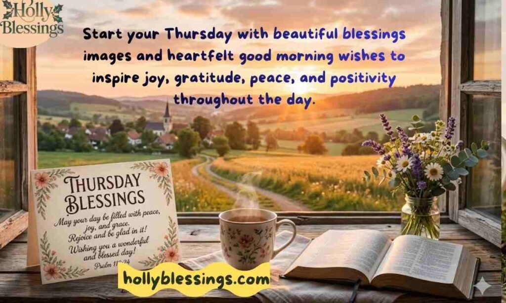 Beautiful Thursday Blessings Images and Good Morning Wishes