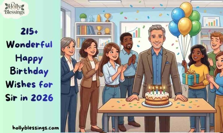 Birthday Wishes for Sir