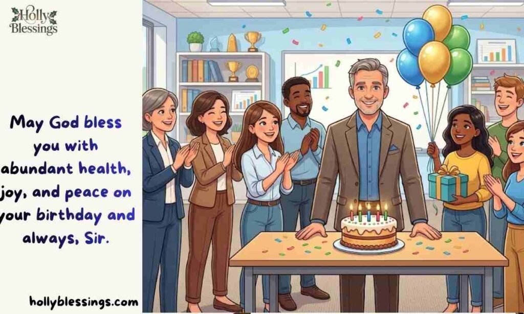 Blessing Birthday Wishes for Sir