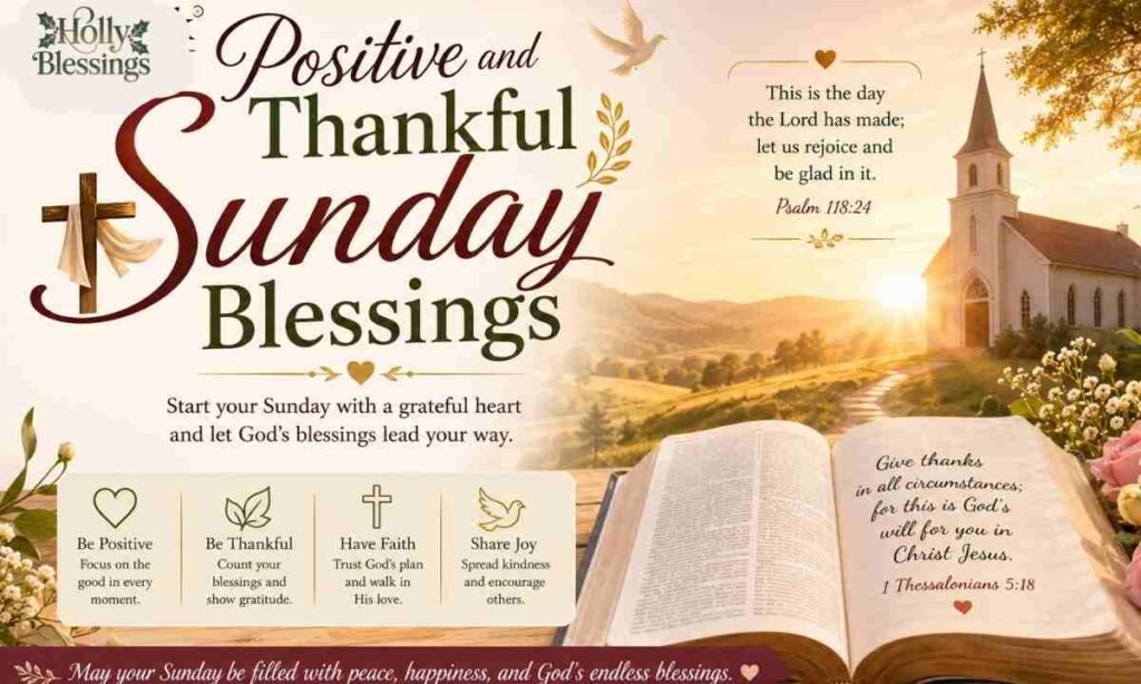 Christian Sunday Blessings and Prayers