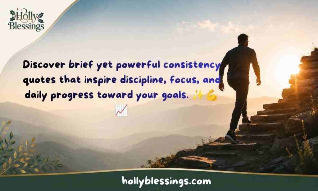 Consistency Quotes Short Enough for Daily Motivation