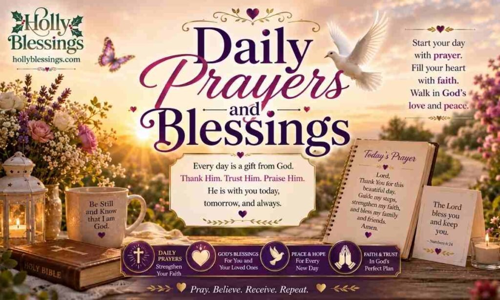 Daily Prayers and Blessings