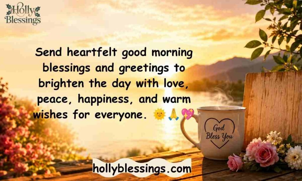 Good Morning Blessings and Greetings