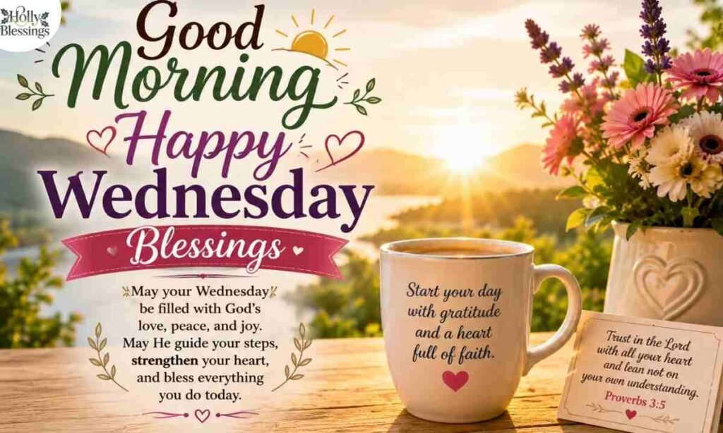 Good Morning Wednesday Blessings