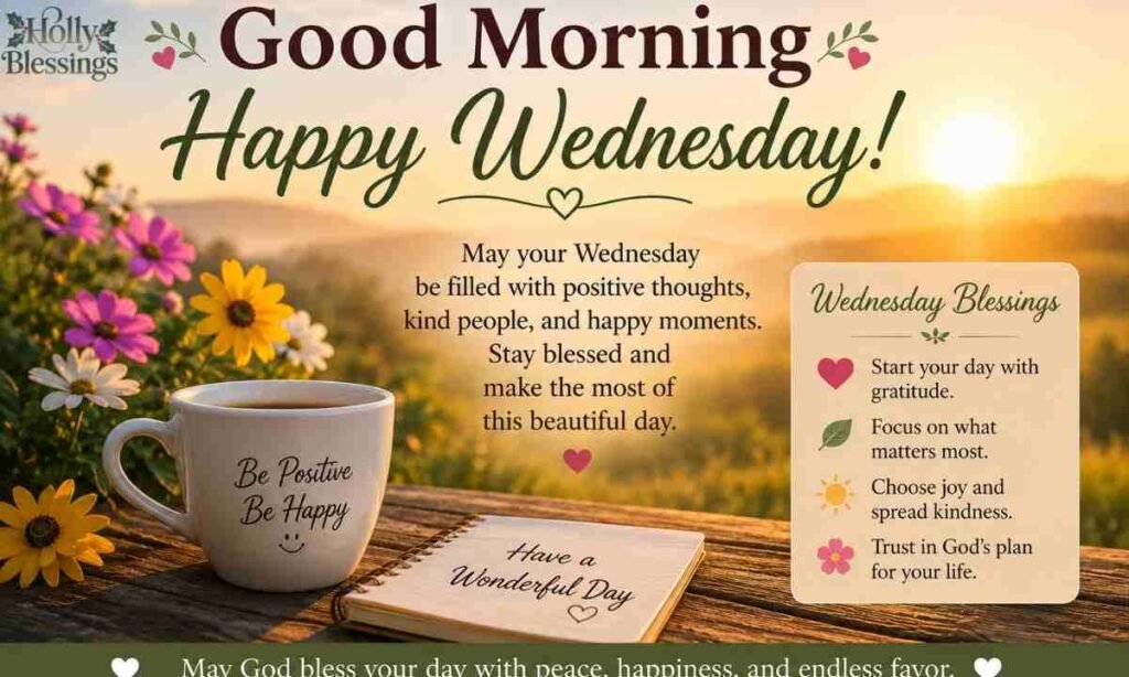 Good Morning Wednesday Blessings Images
