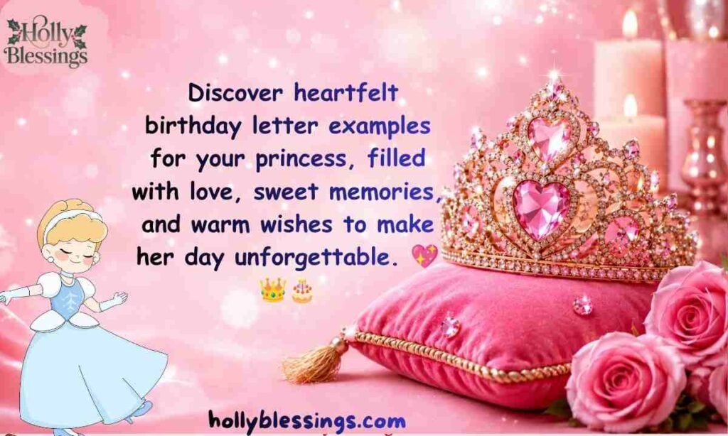 Happy Birthday My Princess Letter Examples