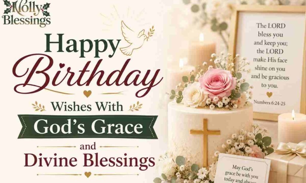 Happy Birthday Wishes With God's Grace and Divine Blessings