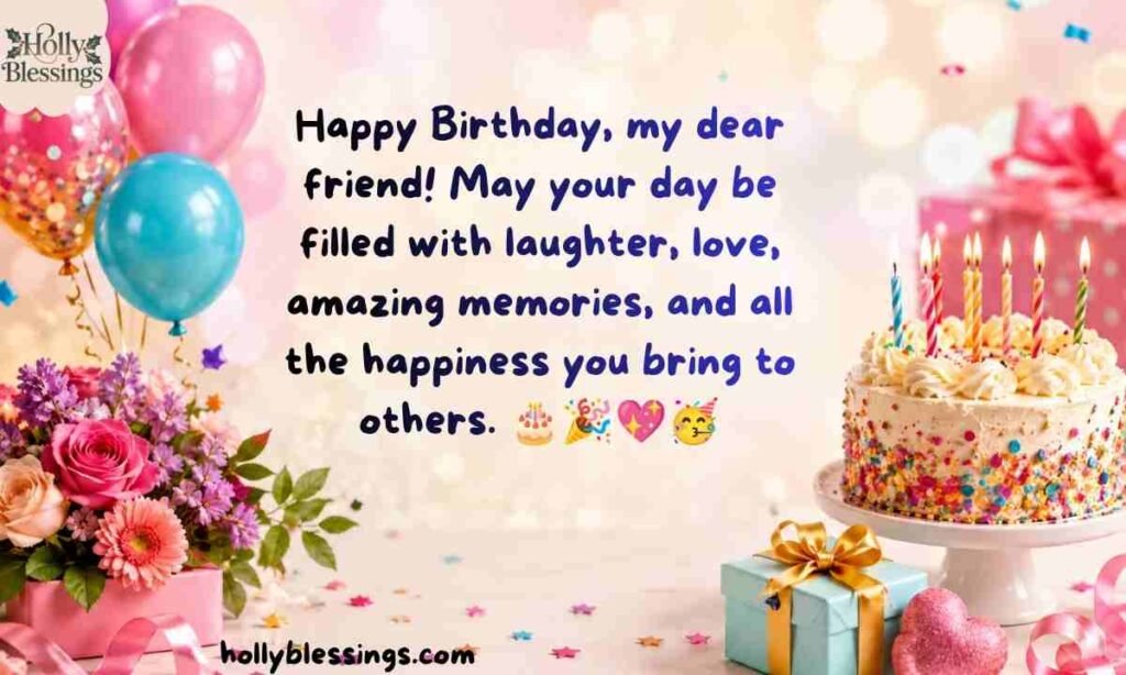 Happy Birthday Wishes for Friends