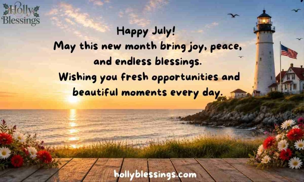 Happy July Wishes