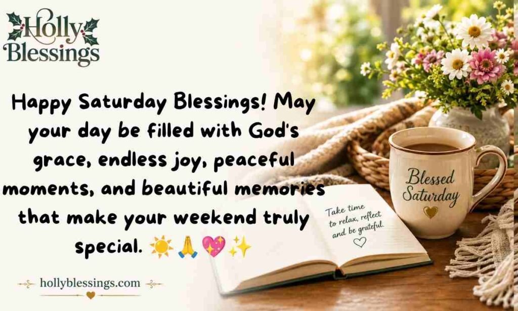 Happy Saturday Blessings