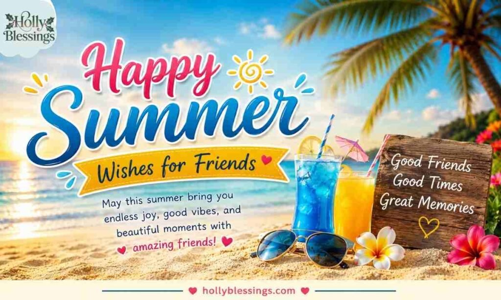 Happy Summer Wishes for Friends
