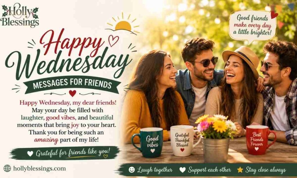 Happy Wednesday Messages for Friends