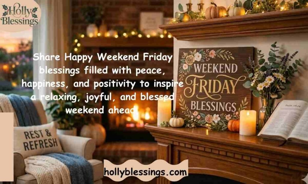 Happy Weekend Friday Blessings for Peace and Happiness