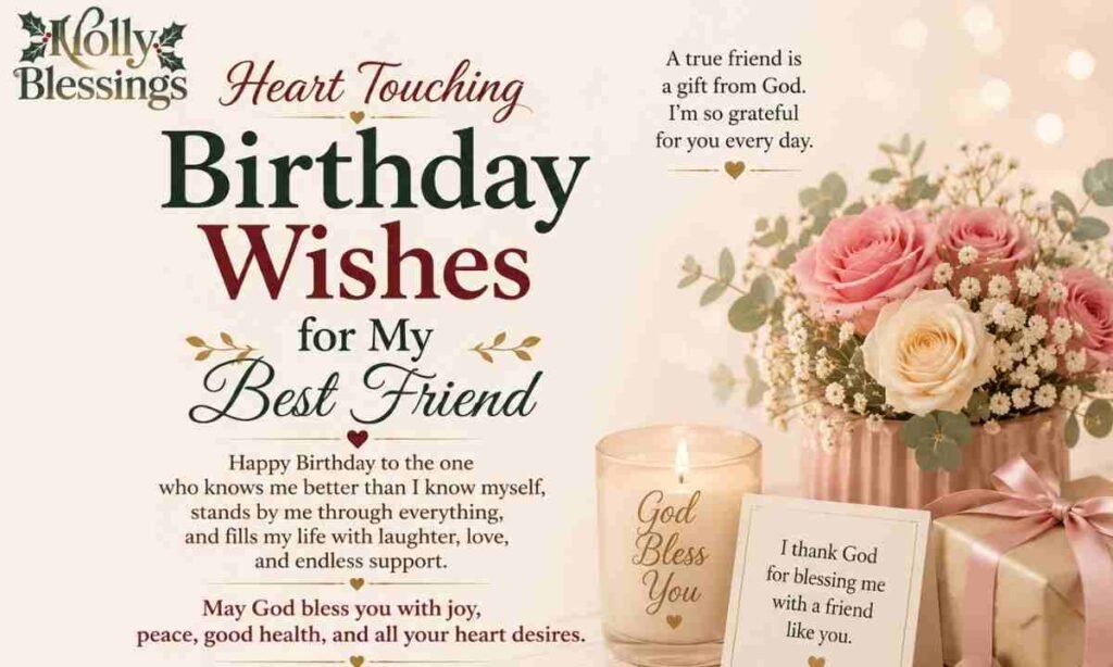 Heart Touching Birthday Wishes for Best Friend