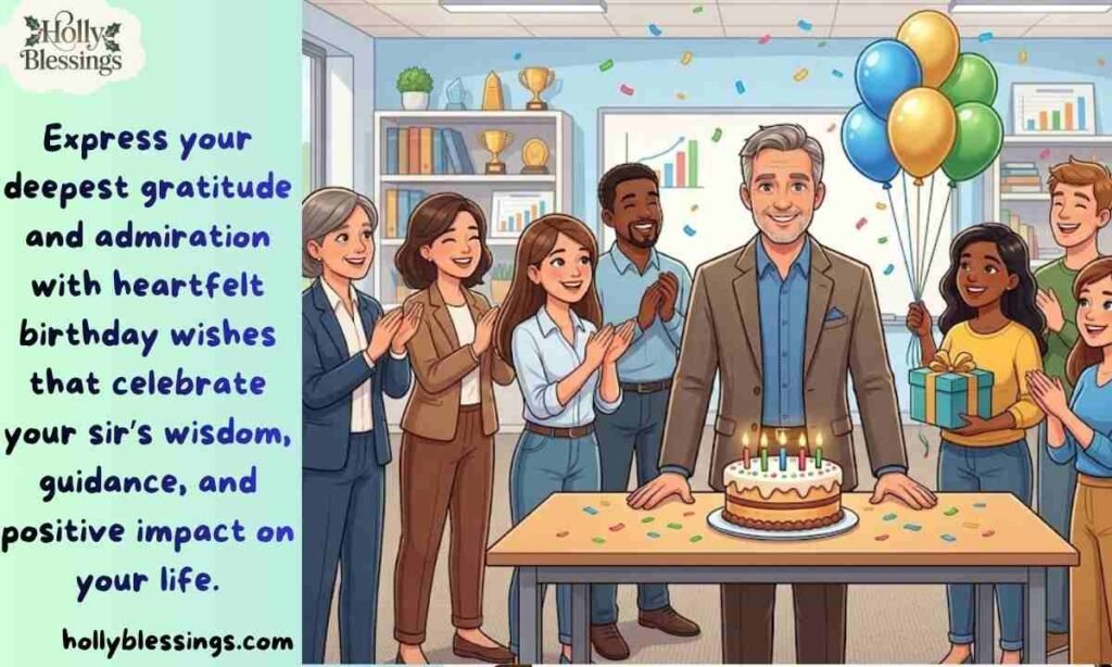 Heart-Touching Birthday Wishes for Sir
