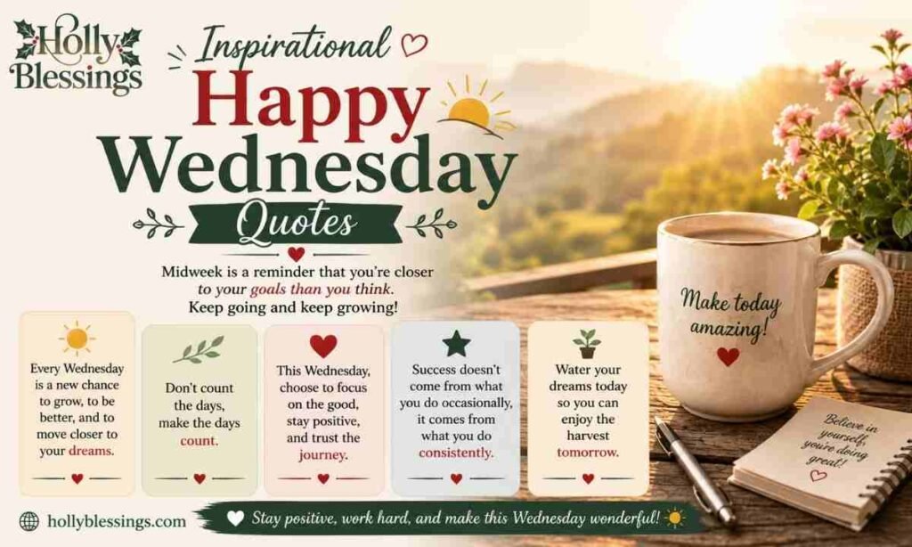Inspirational Happy Wednesday Quotes