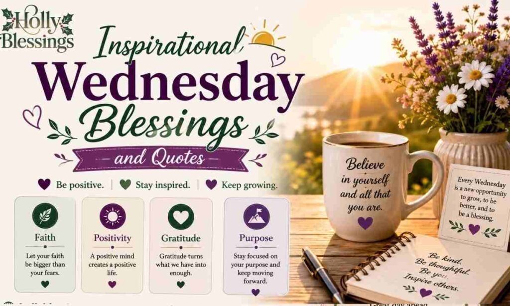 Inspirational Wednesday Blessings and Quotes