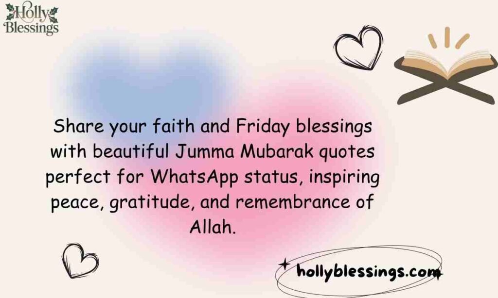 Jumma Mubarak Quotes for WhatsApp Status