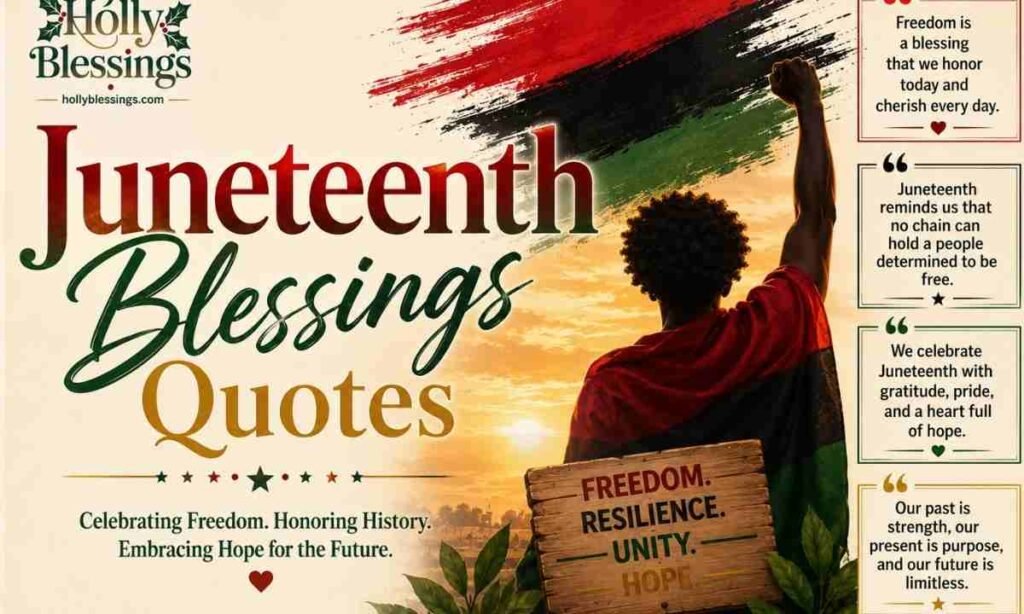 Juneteenth Blessings Quotes