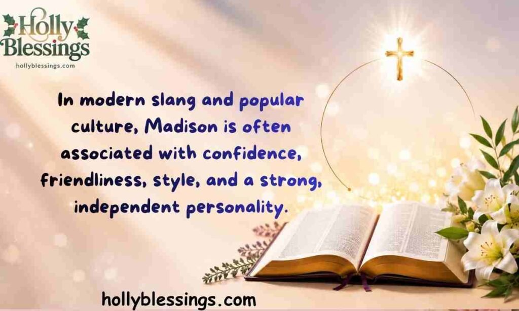 Madison Meaning in Slang and Popular Usage