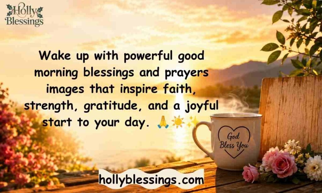Powerful Good Morning Blessings and Prayers Images