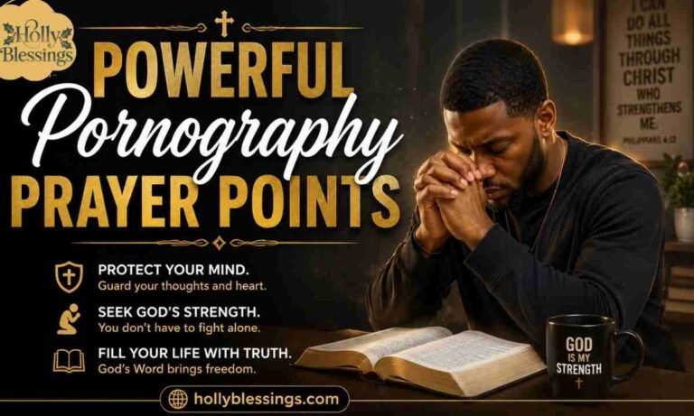 Powerful Pornography Prayer Points With Scriptures