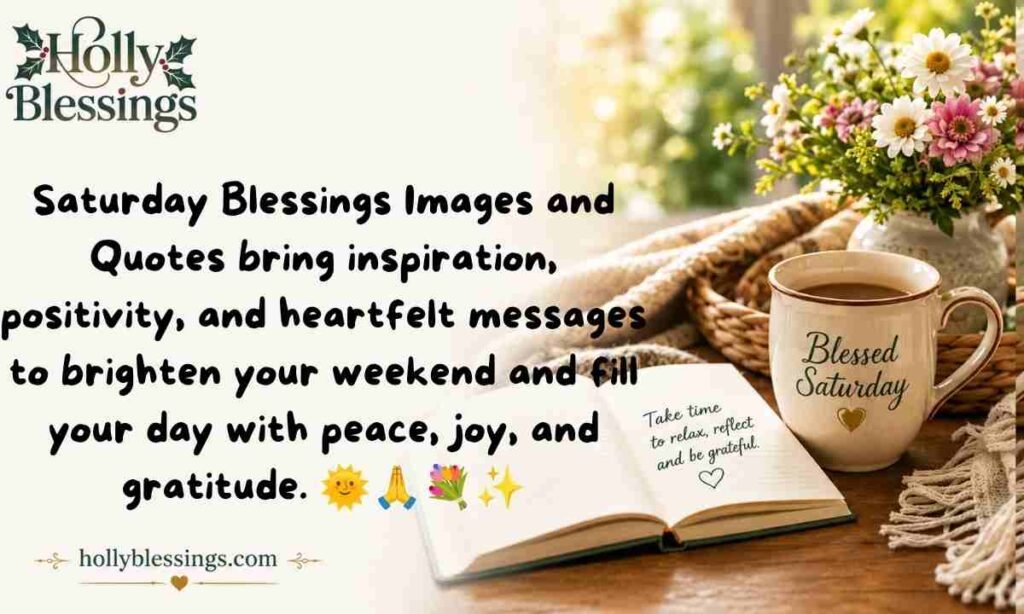 Saturday Blessings Images and Quotes