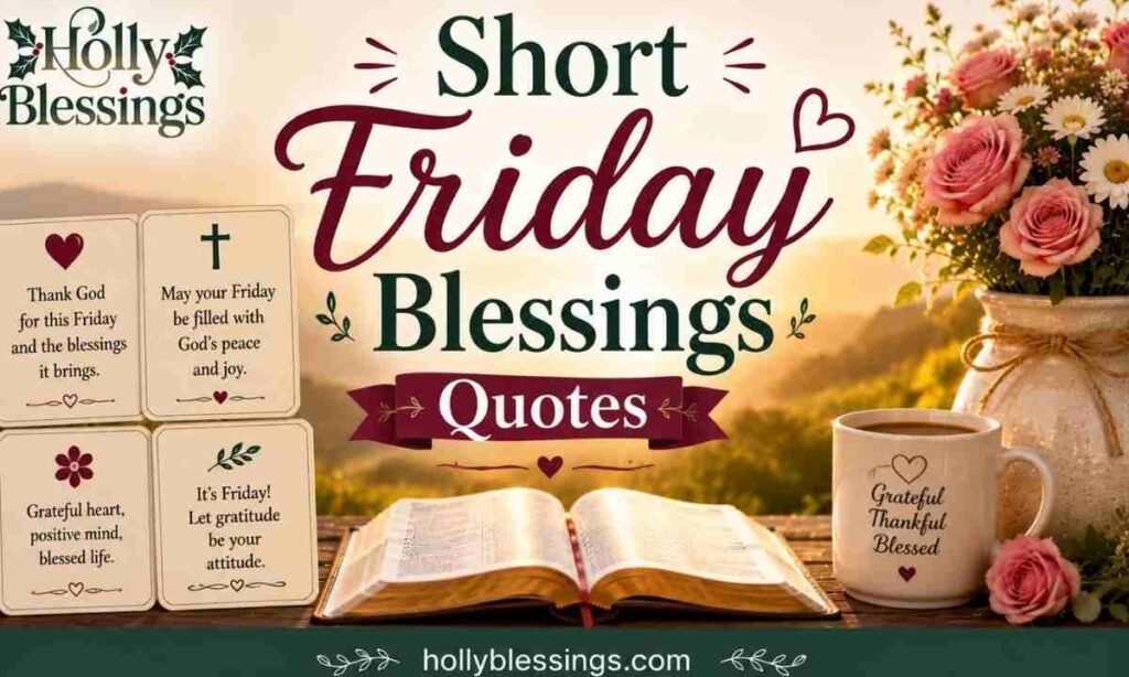 Short Friday Blessings Quotes