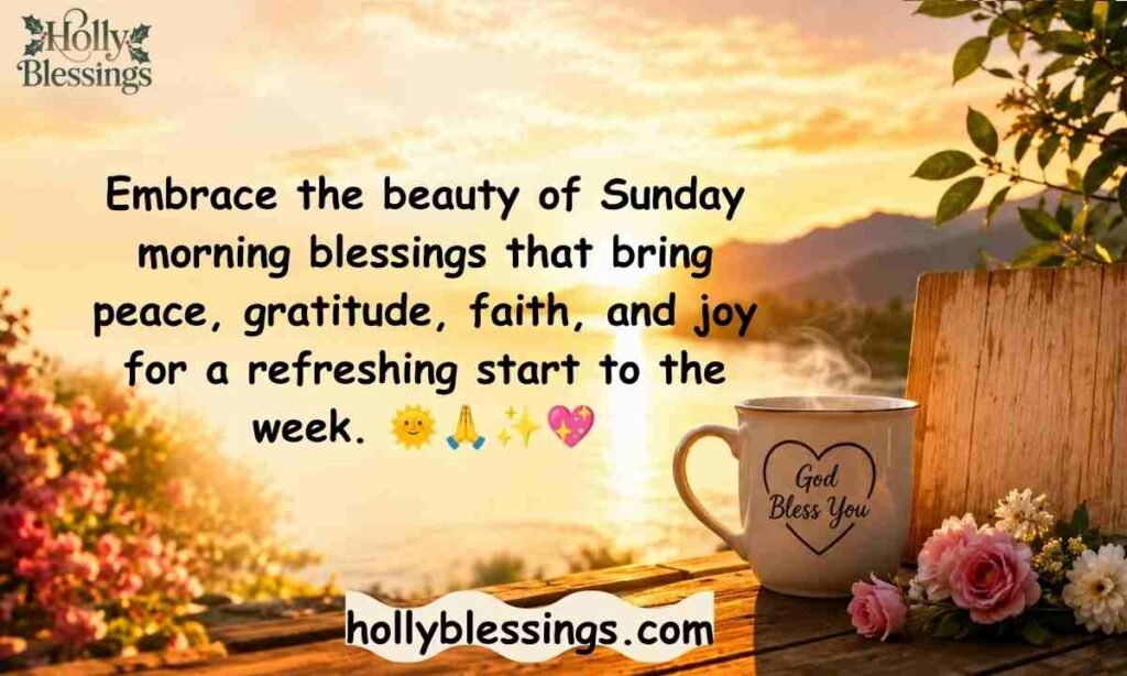 Sunday Good Morning Blessings