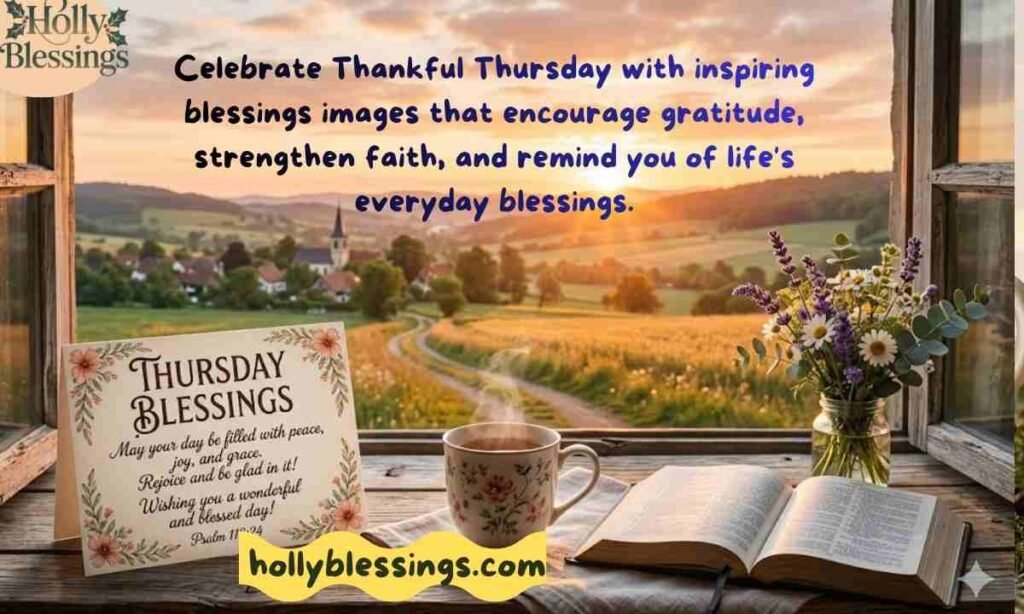 Thankful Thursday Blessings Images for Gratitude and Faith