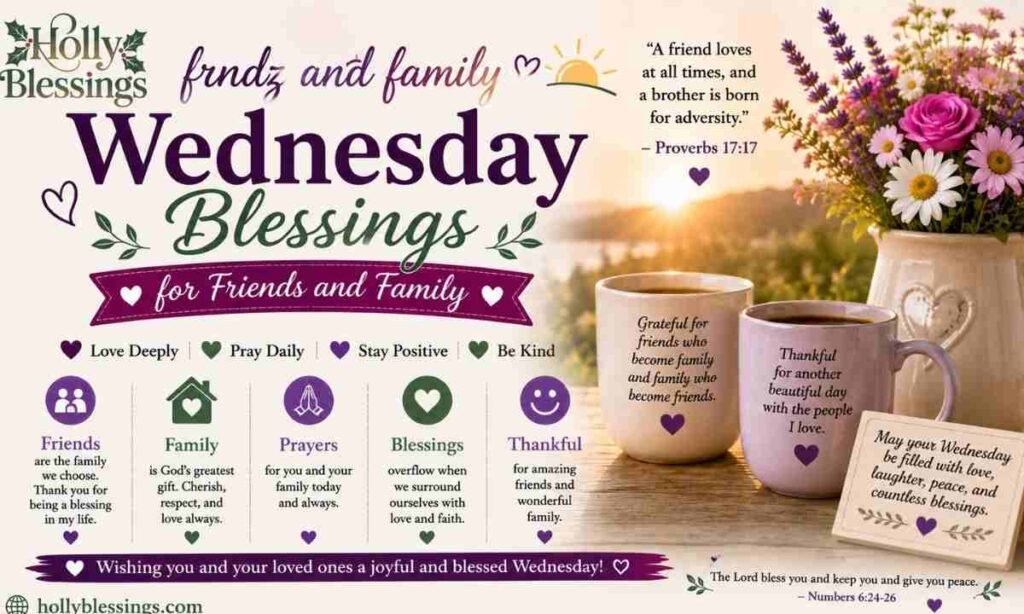 Wednesday Blessings for Friends and Family