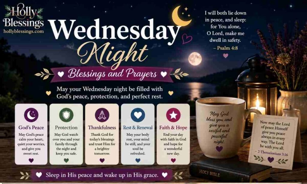 Wednesday Night Blessings and Prayers