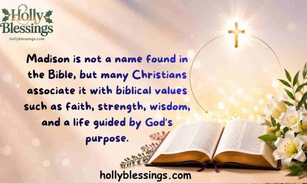 What Does the Name Madison Mean in the Bible