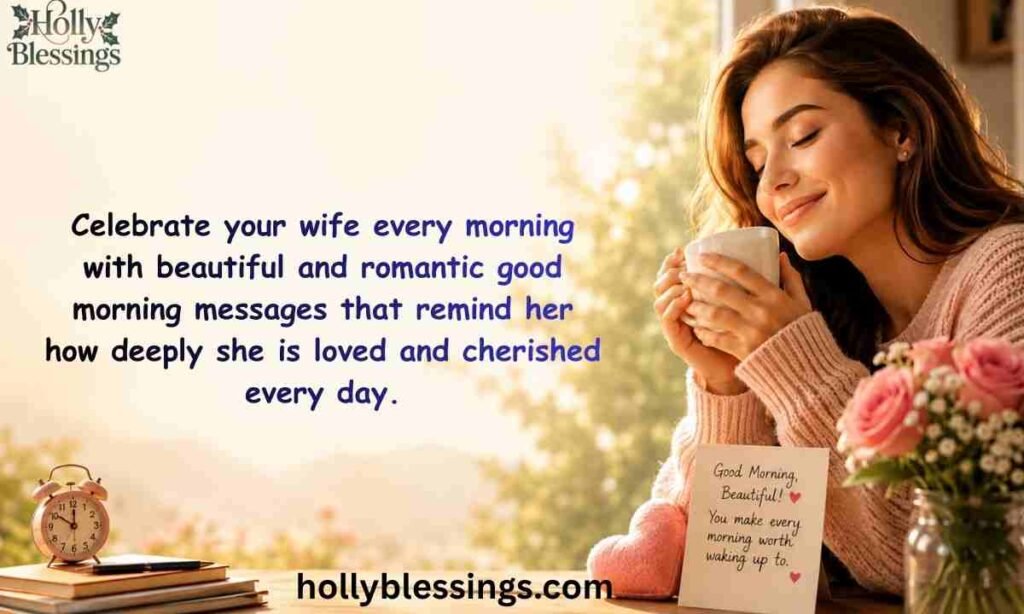Beautiful and Romantic Good Morning Messages for My Wife