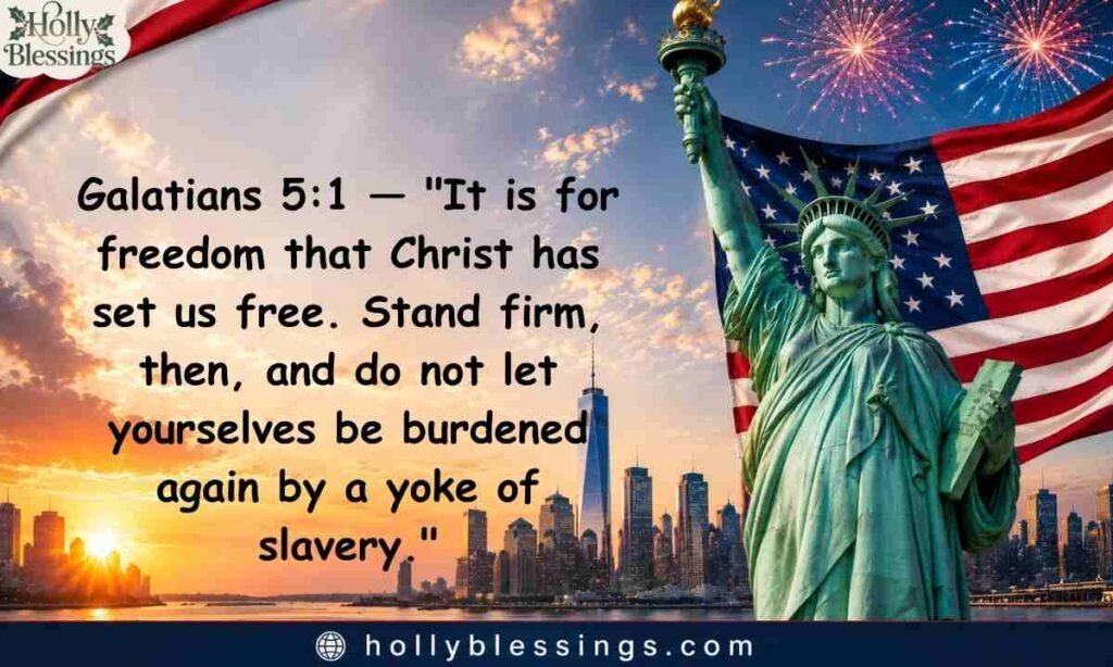 Bible Verses for Independence Day