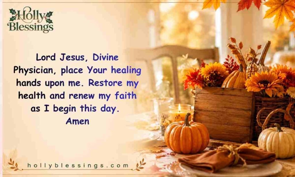 Catholic Morning Prayer for Healing
