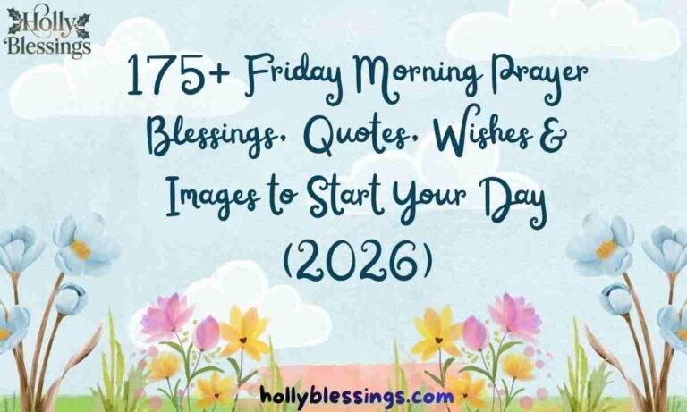 Friday Morning Prayer