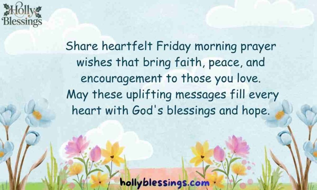 Friday Morning Prayer Wishes