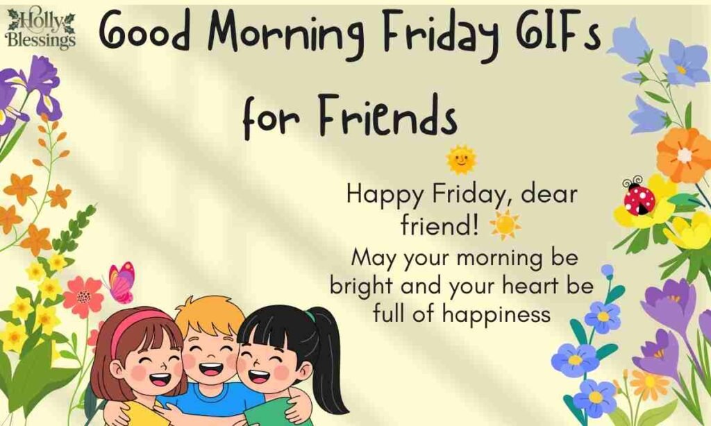 Good Morning Friday GIFs for Friends