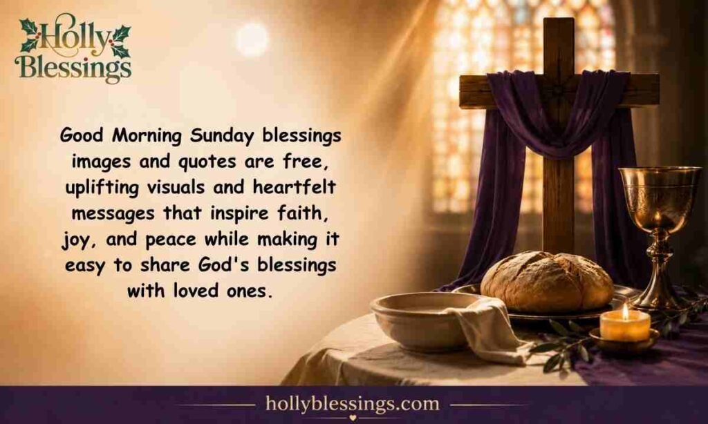 Good Morning Sunday Blessings Images and Quotes (Free)