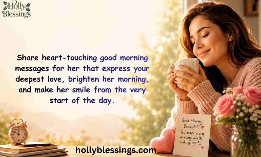 Heart-Touching Good Morning Messages for Her