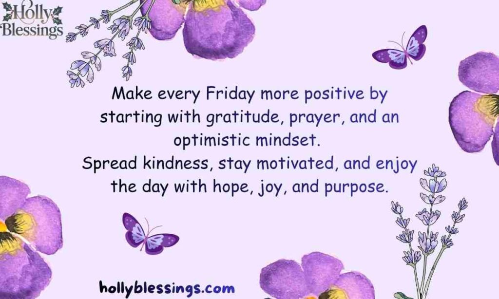 How to Make Every Friday More Positive
