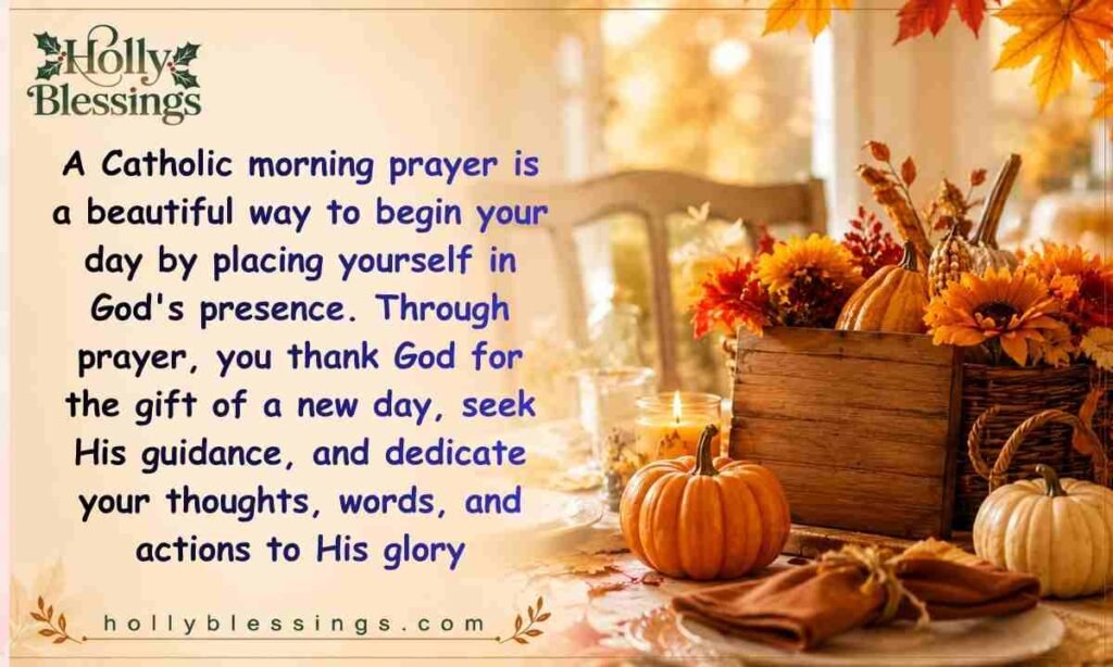 How to Pray a Catholic Morning Prayer