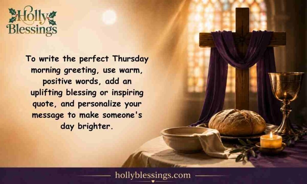 How to Write the Perfect Thursday Morning Greeting