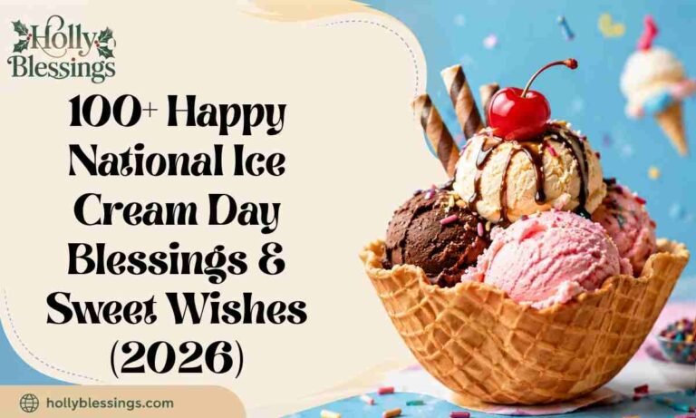 National Ice Cream Day Blessings