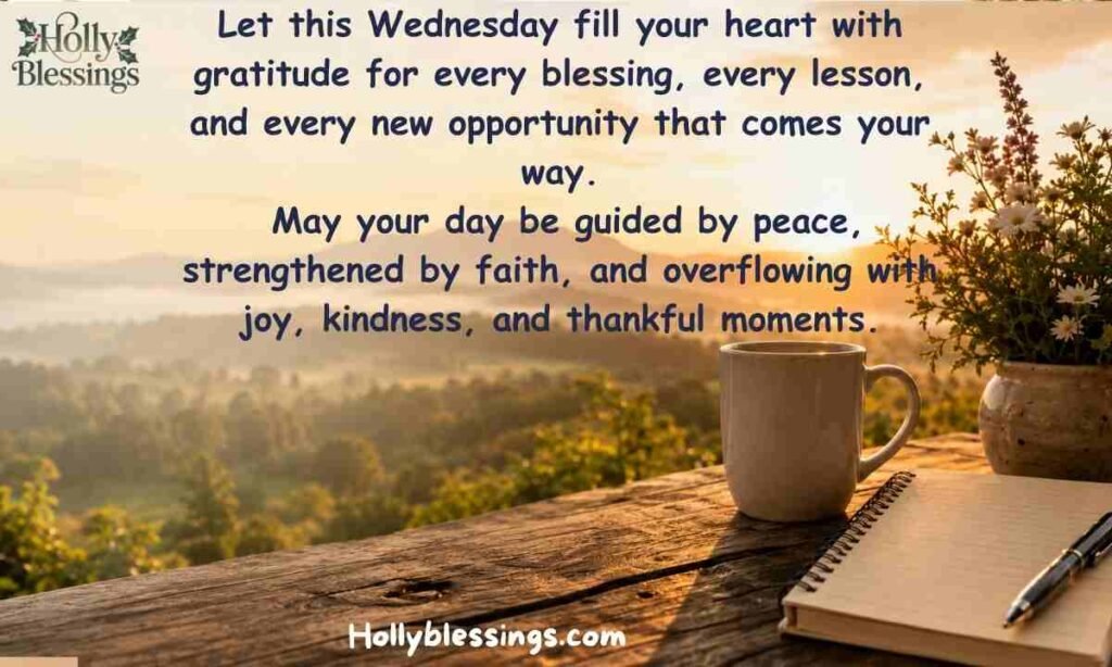 Positive Thankful Wednesday Blessings