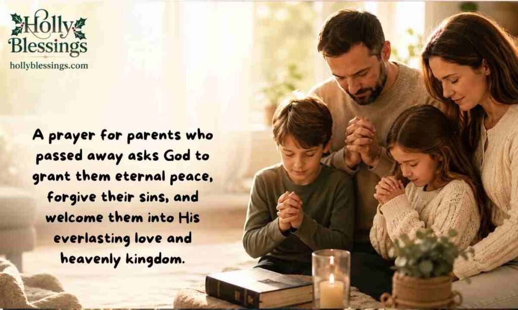 Prayer for Parents Who Passed Away
